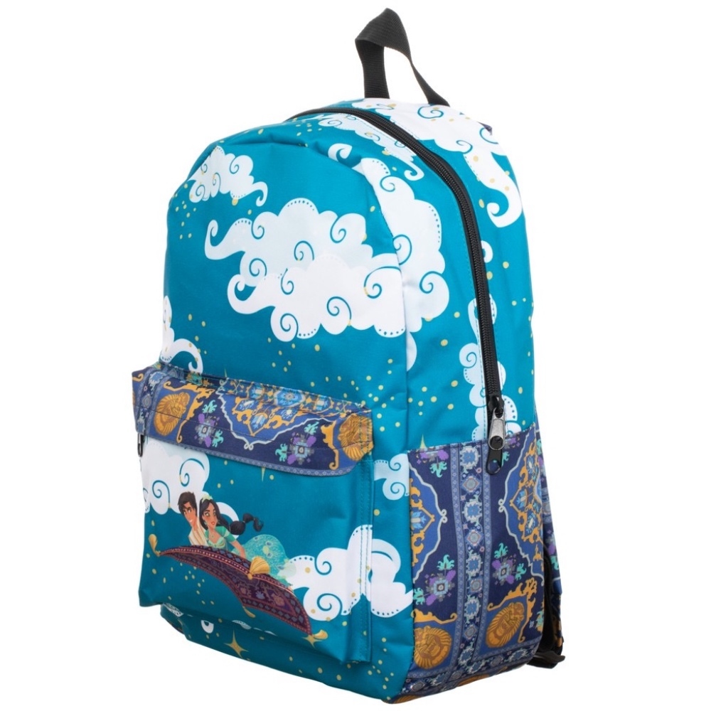 Disney's Aladdin and Jasmine Backpack - Laptop Book Bag - Picture 3 of 7